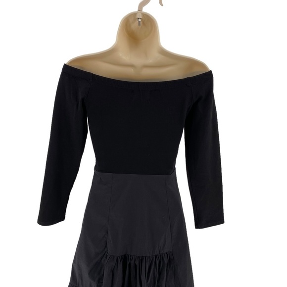 Tuckernuck | NEW Marissa Off The Shoulder Midi Dress in Black Size XS - Picture 7 of 9